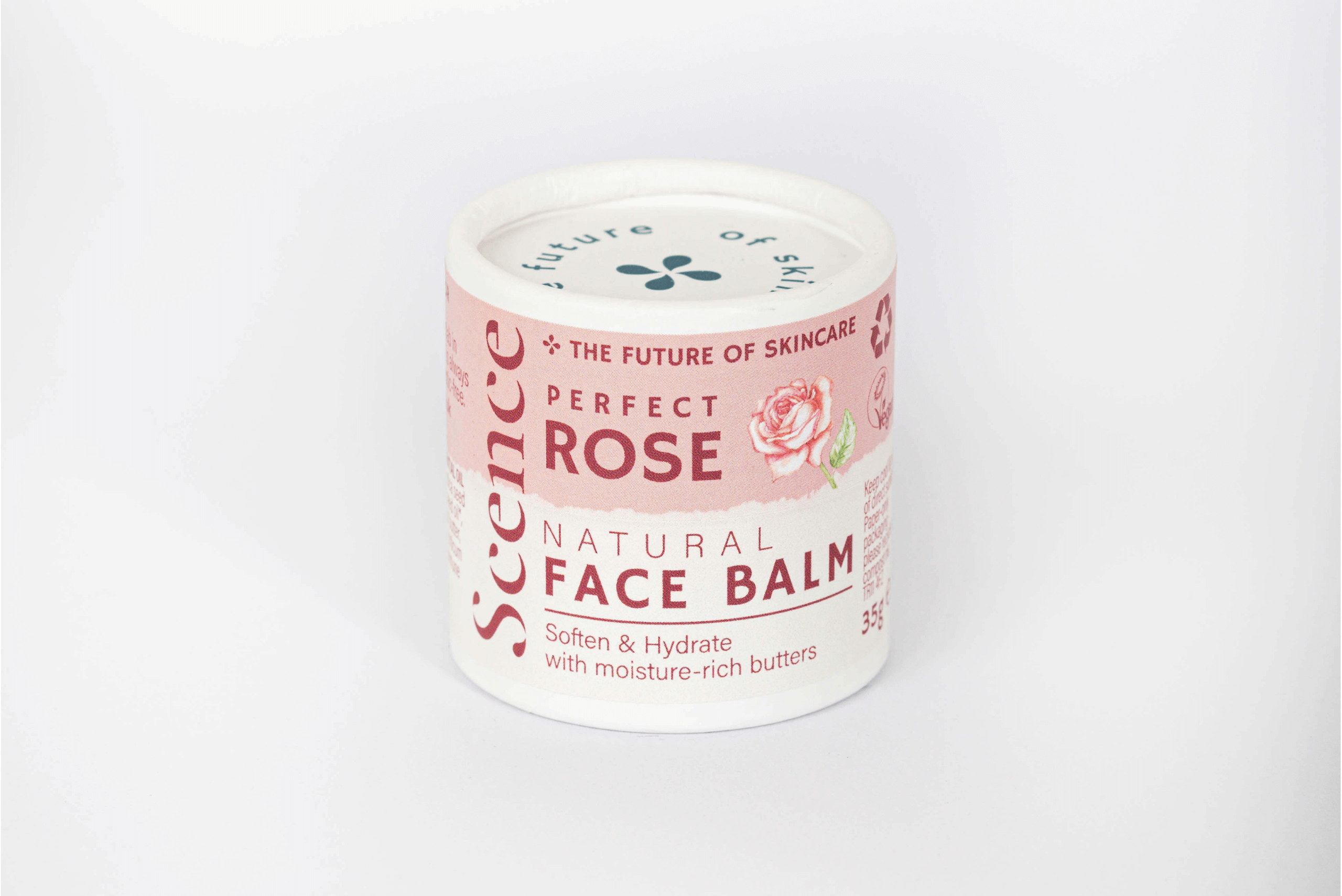 face balm card tube packaging