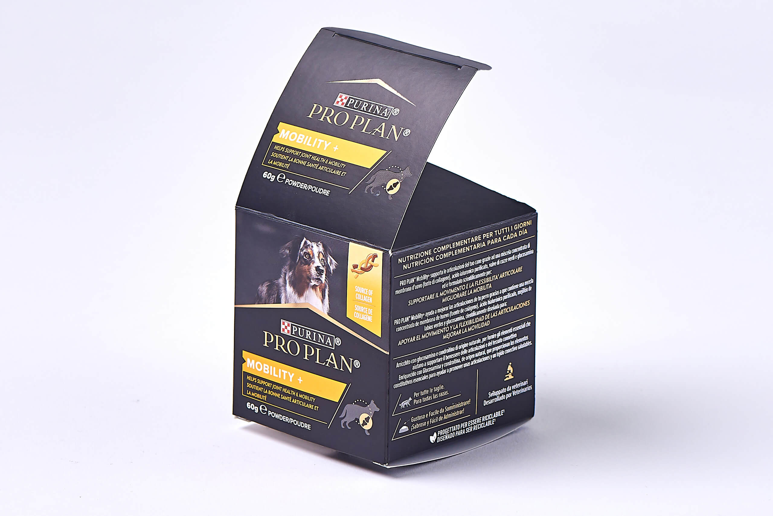 Purina Folding card packaging